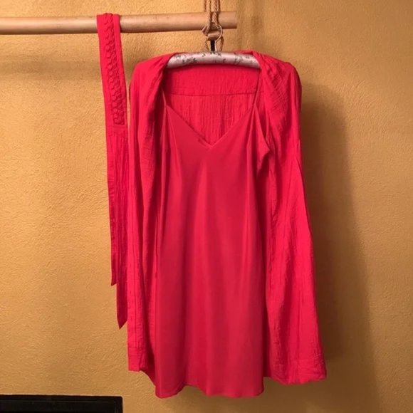 BCBG Dress, Size 4, Red/Pink - Picture 5 of 5